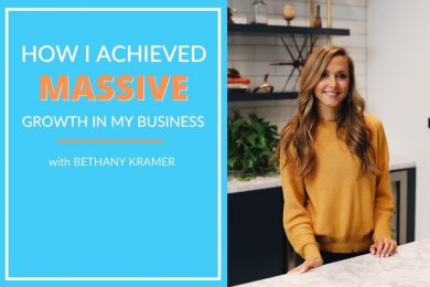 Bethany Kramer Headshot - How I Achieved Massive Growth